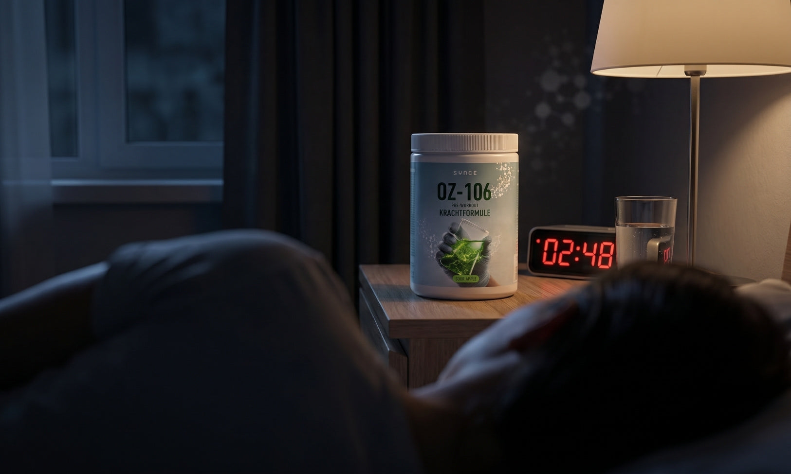 Hoelang moet je pre-workout nemen voor het slapen?